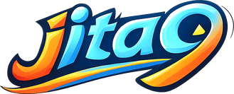 jita9 সবুজ থিমের ব্র্যান্ড লোগো